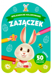 Wielkanocne kolorowanki. Zajączek