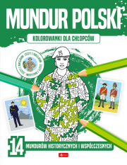 Kolorowanki dla chłopców. Mundur polski