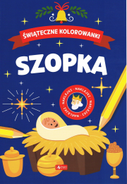 Szopka. Świąteczne kolorowanki